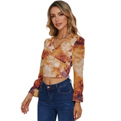 Long Sleeve V-Neck Top 