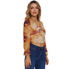 Long Sleeve V-Neck Top 