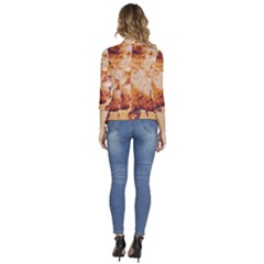Women s 3/4 Sleeve Ruffle Edge Open Front Jacket 