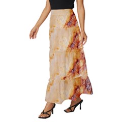 Tiered Ruffle Maxi Skirt 
