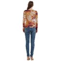Women s Cut Out Long Sleeve T-Shirt 