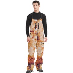 Men s Front Zip Ski And Snowboard Bib Pants 