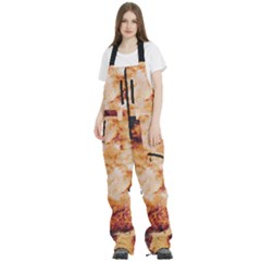 Women s Front Zip Ski And Snowboard Bib Pants 