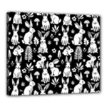 Easter bunny pattern Canvas 24  x 20  (Stretched)