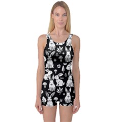 One Piece Boyleg Swimsuit 