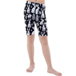 Easter bunny pattern Kids  Mid Length Swim Shorts