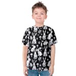Easter bunny pattern Kids  Cotton T-Shirt