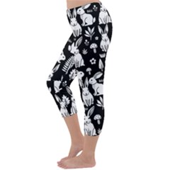 Capri Winter Leggings Back Capri Winter Leggings Back