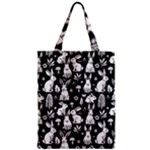 Easter bunny pattern Zipper Classic Tote Bag