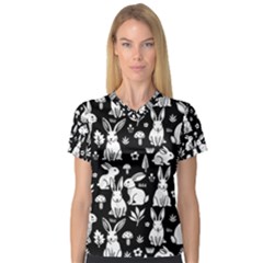 V-Neck Sport Mesh T-Shirt 