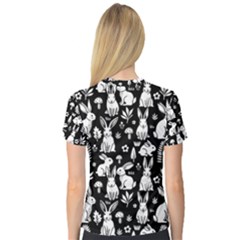 V-Neck Sport Mesh T-Shirt 