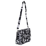 Easter bunny pattern Shoulder Bag with Back Zipper