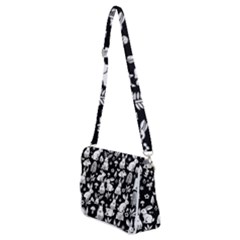 Shoulder Bag with Back Zipper 