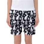 Easter bunny pattern Women s Basketball Shorts