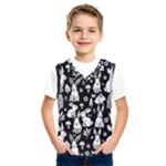 Easter bunny pattern Kids  Basketball Tank Top