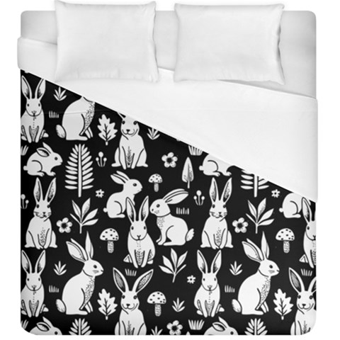 Easter bunny pattern Duvet Cover (King Size) from ArtsNow.com