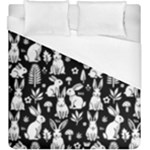 Easter bunny pattern Duvet Cover (King Size)