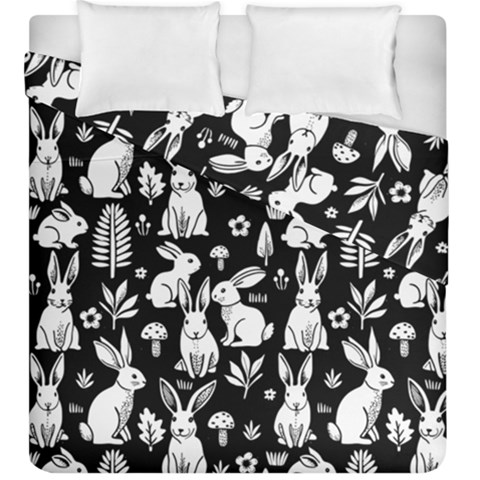 Easter bunny pattern Duvet Cover Double Side (King Size) from ArtsNow.com