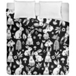 Easter bunny pattern Duvet Cover Double Side (California King Size)