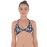 Easter bunny pattern Halter Neck Bikini Top
