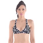 Easter bunny pattern Plunge Bikini Top