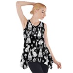 Easter bunny pattern Side Drop Tank Tunic