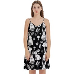 Mini Camis Dress With Pockets 