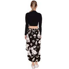 Asymmetrical Ruffle Hem Skirt  