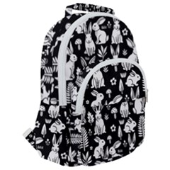 Rounded Multi Pocket Backpack 