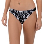 Easter bunny pattern Band Bikini Bottoms