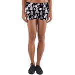 Easter bunny pattern Yoga Shorts