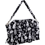 Easter bunny pattern Canvas Crossbody Bag