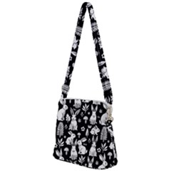 Zipper Messenger Bag 