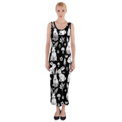 Fitted Maxi Dress 