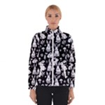 Easter bunny pattern Women s Bomber Jacket