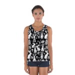 Easter bunny pattern Sport Tank Top 