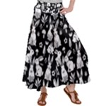 Easter bunny pattern Women s Satin Palazzo Pants