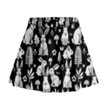 Easter bunny pattern Mini Flare Skirt
