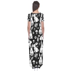 Short Sleeve Maxi Dress 