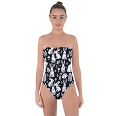 Tie Back One Piece Swimsuit 