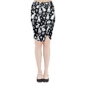 Midi Wrap Pencil Skirt 