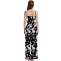 Spaghetti Top Long Pants Satin Pajamas Set 