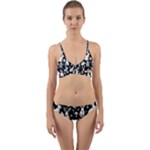 Easter bunny pattern Wrap Around Bikini Set