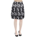 Easter bunny pattern Pleated Skirt