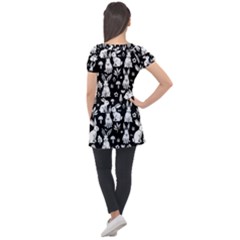 Puff Sleeve Tunic Top 