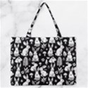 Zipper Medium Tote Bag Front