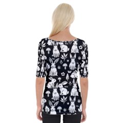 Wide Neckline T-Shirt 