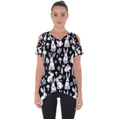 Cut Out Side Drop T-Shirt 