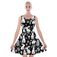 Velvet Skater Dress 