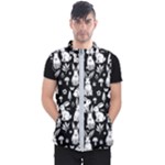 Easter bunny pattern Men s Puffer Vest
